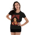 thumbnail image 4 of Michael Jackson Thriller Pop Portait Womens Slim Fit Graphic Tee Brisco Brands S, 4 of 6