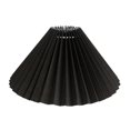 thumbnail image 1 of CAROOTU Pleated Lampshade E27 Light Cover Japanese Style Fabric Table Lamp Ceiling Decor, 1 of 7
