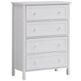 thumbnail image 1 of ACMW Iolanda 4 Tiroirs Commode en Bois en Blanc, 1 of 3