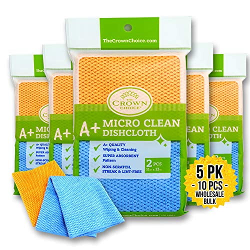 Detailing Windows Large Drying Towel Cars Super Absorbent Suitable for Houses Interio Kitchens Soft Cleaning Rags Double-Sided Lint Free Upgrade Microfiber Cleaning Cloth 16x12 