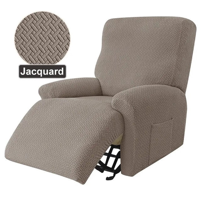 Funda para sofá reclinable, funda para sillón, funda para sofá, antipolvo, antideslizante, funda para silla de niño perezoso, funda de asiento Universal de Color sólido, 1 pieza
