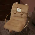 thumbnail image 2 of Cojín de felpa con forma de cerdo, oso, conejo, perro, almohada para silla, juguete cuadrado antideslizante para asiento de oficina y hogar, regalos para enviar a amigos, 2 of 4