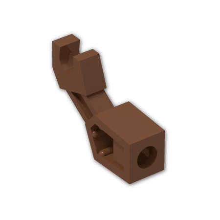Brick Building Sets Original LEGO® Parts: Minifig Body Part, Mechanical Arm #98313 (Reddish Brown)