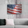 thumbnail image 6 of Luxe Metal Art 'American Flag', Metal Wall Art, 36"x24", 6 of 9
