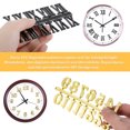 thumbnail image 3 of Billuyoard 6 Pieces Plastic Roman Arabic Clock Accessories Parts Repairing Office Number Indoor Watch Portable DIY Replacement Kit Decoración del hogar Billuyoard BFH000190-00, 3 of 6