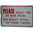thumbnail image 1 of Leister, por favor, no orines en nuestro cartel de piscina Leister 42042120209, 1 of 1