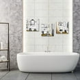 thumbnail image 5 of 3 Pieces Rustic Bathroom Canvas Wall Art Bath Tub Toilet Sink Bath Sets Still Life Picture for Home Decor Ready to Hang 12x12inchx3pcs (Gray), 5 of 5