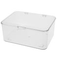 thumbnail image 1 of HONMEET Collapsible Crate Storage Box Transparent PP 1Pack For General Users, 1 of 8