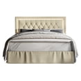 thumbnail image 3 of HMD Gianna Twin Tufted Upholstered Platform Bed, Beige, 3 of 3