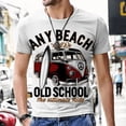 thumbnail image 2 of Retro Poster, Car Pattern, 3D Printed Men's T-shirt, Casual and Personalized Oversized Street Fashion Men's Short Sleeved Top, 2 of 5