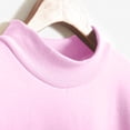 thumbnail image 6 of Aoiroe 2 Pack Womens Pullover Oversized SweatshirtsMock Turtleneck Lightweight Tunic Fall Pullover, Womens Oversized Sweatshirts, Women's Slim Fit Lightweight Long Sleeve Knitted Pullover, Pink M, 6 of 9