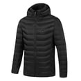 thumbnail image 2 of Heated Performance Shell Jackets Outdoor Warm Clothing Heated For Riding Skiing Fishing Charging Via Heated Coat Heating Winter Coat for Men and Women, 2 of 6