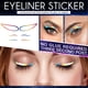 thumbnail image 4 of De Pegatinas Para Delineador De Ojos, Maquillaje De Ojos De Gato, Autoadhesivas, Coloridas Tiras Para Párpados, Pegatinas Para Delineador De Ojos 4 Hojas Inevent HA037754-00, 4 of 6