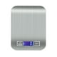 thumbnail image 1 of Irfora Báscula de alimentos de 22 lb Báscula de cocina digital Báscula de pantalla LCD Peso KG G oz ml lb para hornear y cocinar Báscula de alimentos portátil de acero inoxidable 1g Precisa Irfora Balanza de cocina, 1 of 7