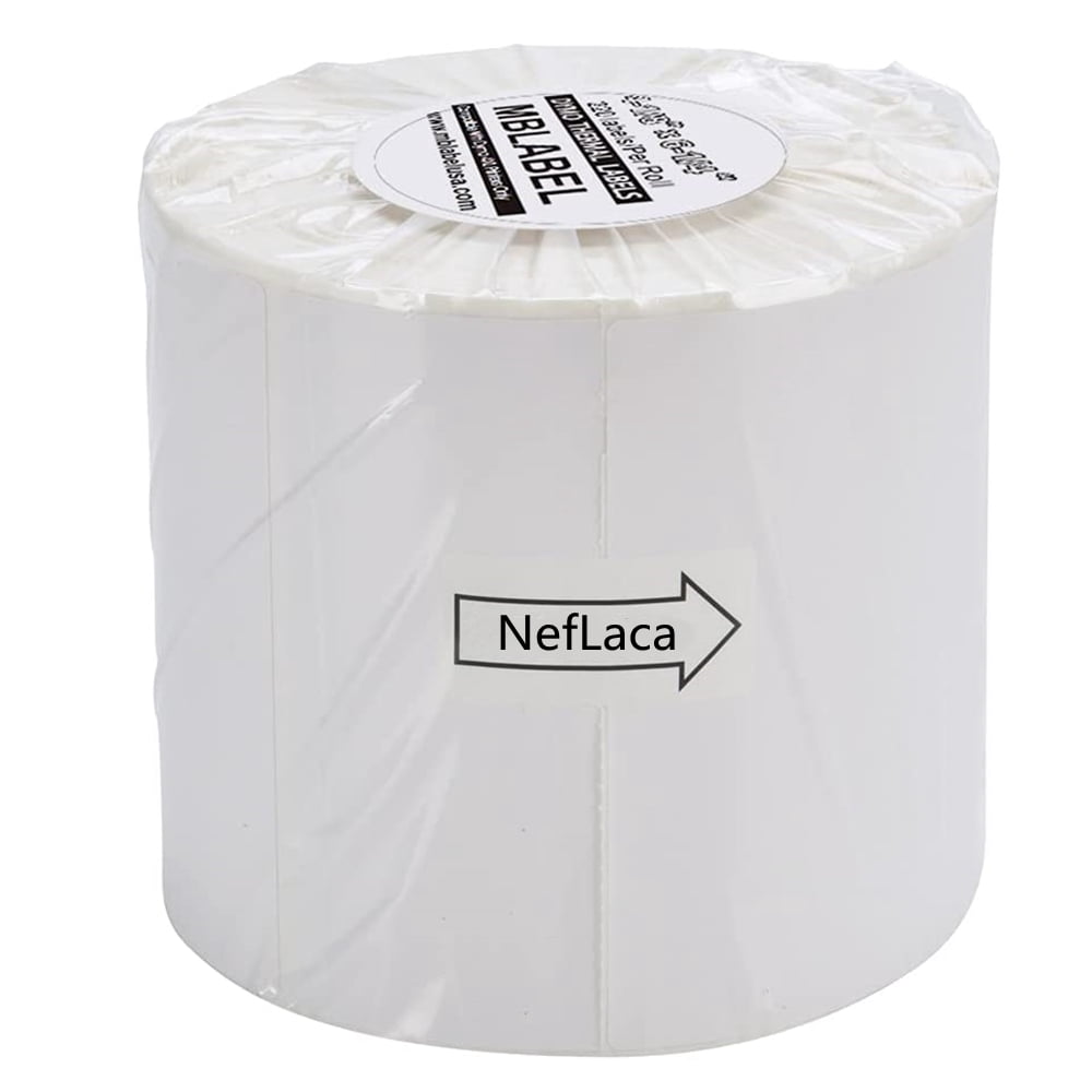 NefLaca 80 Rolls 4x6 Direct Thermal Shipping Labels, 450 Labels per Roll, Total 36000 Labels