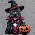 thumbnail image 3 of CafePress - Costumed Pitbull Halloween Men's Zip Up Hoodie - Zip Hoodie, Classic Hooded Sweatshirt with Metal Zipper, 3 of 4