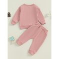 thumbnail image 6 of BemeyourBBs Toddler Baby Boy Girl Spring Fall Winter Outfit Snacks Are My Love Language Sweatshirt And Jogger Pants Set Infant Boys Girls Clothes, 6 of 9