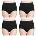 thumbnail image 1 of Calzoncillos de cintura alta wirarpa de algodón para mujer, talla L, 1 of 6