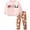 Pink Bear, variant on WIBACKER 2-7T Kid Toddler Girl Cotton Pullover Sweatshirt Long Sleeve Tops and Leggings 2Pcs Outfits Set - Bear