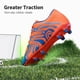 thumbnail image 3 of Tacos de Fútbol DREAM PAIRS Juvenil para Césped Firme Naranja para Niños, 3 of 5