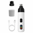 thumbnail image 2 of Pet Dog Nail Trimmer Speed Dog Nail Grinder Suitable For Rechargeable Pet Nail Trimmers For Small Medium And Large Dogs And Cats Camping With Dog Accessories For Big Dogs Camping Accessories For Dogs, 2 of 3