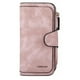 thumbnail image 3 of Cartera de cuero para mujercartera con tarjeteroaspecto esmerilado de gran capacidad para ir de compras, 3 of 5