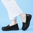 thumbnail image 3 of MGEZCOO Women’s Slip-On Nurse Shoes for Work – Lightweight Non-Slip Comfortable Nursing Loafers with Breathable Shock-Absorbing Insole, 3 of 7