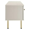 thumbnail image 4 of Media TV Stand Console Table, White, Wood, Living Room Lounge Cafe Lobby Hospitality Restaurant, Modern Contemporary HB34357, 4 of 8