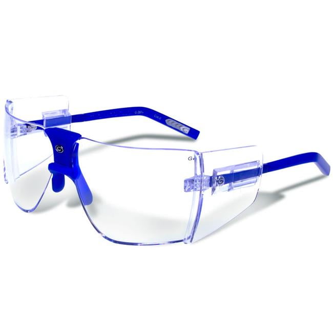 Gargoyles Classic Blue Frame Clear Lens Protective Sunglasses