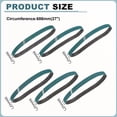 thumbnail image 2 of 2 x 27 Inch Sanding Belts, 10 Pcs 80/120/240/400 Grit Zirconia Abrasive Belt Sander File Belt for Woodworking, Metal Polishing, Knife Sharpener, 2 of 6