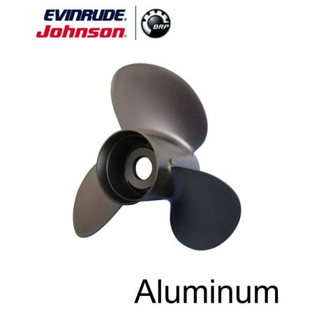 3 Blade 4 Blade Prop - Johnson Evinrude E-Tec 3 Blade Aluminum V-4 Prop Propeller 13-1/2