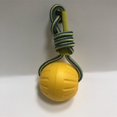thumbnail image 1 of SHAR Dog Ball with Rope, Foam Dog Training Ball, Floating Dog Ball, Small Tug Toy for Large Dog (7cm), 1 of 5