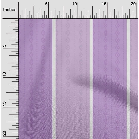 oneOone Cotton Poplin Fabric Wide Stripe Print Fabric BTY 42 Inch Wide