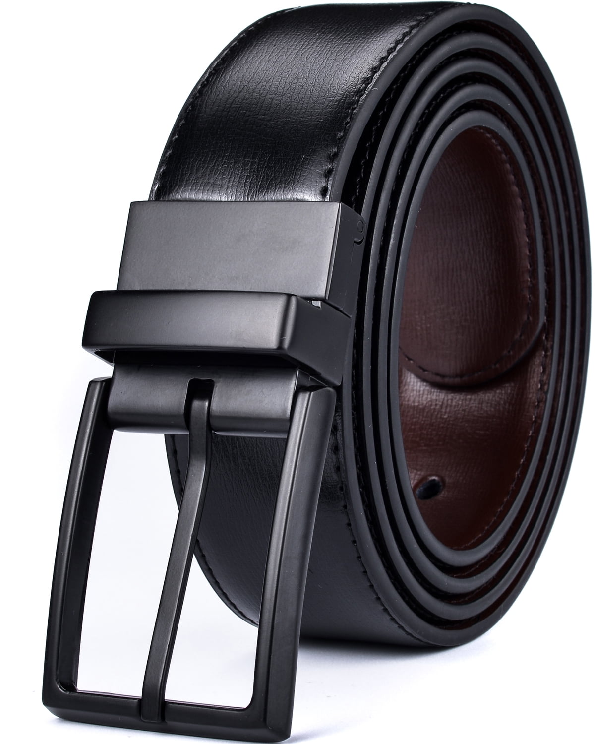 Beltox Fine Men's Dress Belt Leather Reversible 1.34