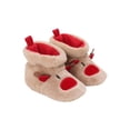 thumbnail image 2 of Infant Unisex Warm Fur Lining Soft Boots Baby Winter Ankle Non-Slip Rubber Texture Sole Toddler Winter Snow Crib Shoes, 2 of 3