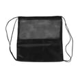 thumbnail image 1 of Half Mesh Drawstring Sports Bag Mesh Bag Portable Basketball Football Storage Bag Multifunctional Waterproof Ball Bag Drawstring Drawstring Pocket black water repellent, 1 of 8