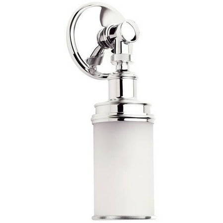 - Ginger 4581-1/PC Columnar Single Light Wall Sconce, Polished Chrome