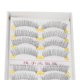 thumbnail image 3 of 10 Pairs False Eyelashes 3D Handmade Natural Look Fake Cross Eyelashes for Makeup218, 3 of 5