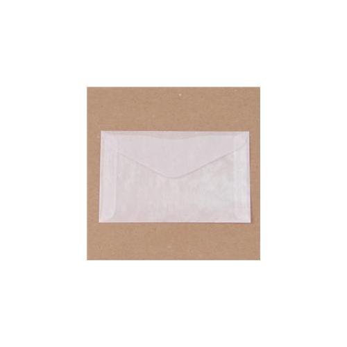 Glassine Envelopes, 3 1/8" x 5 1/16", 6/pk