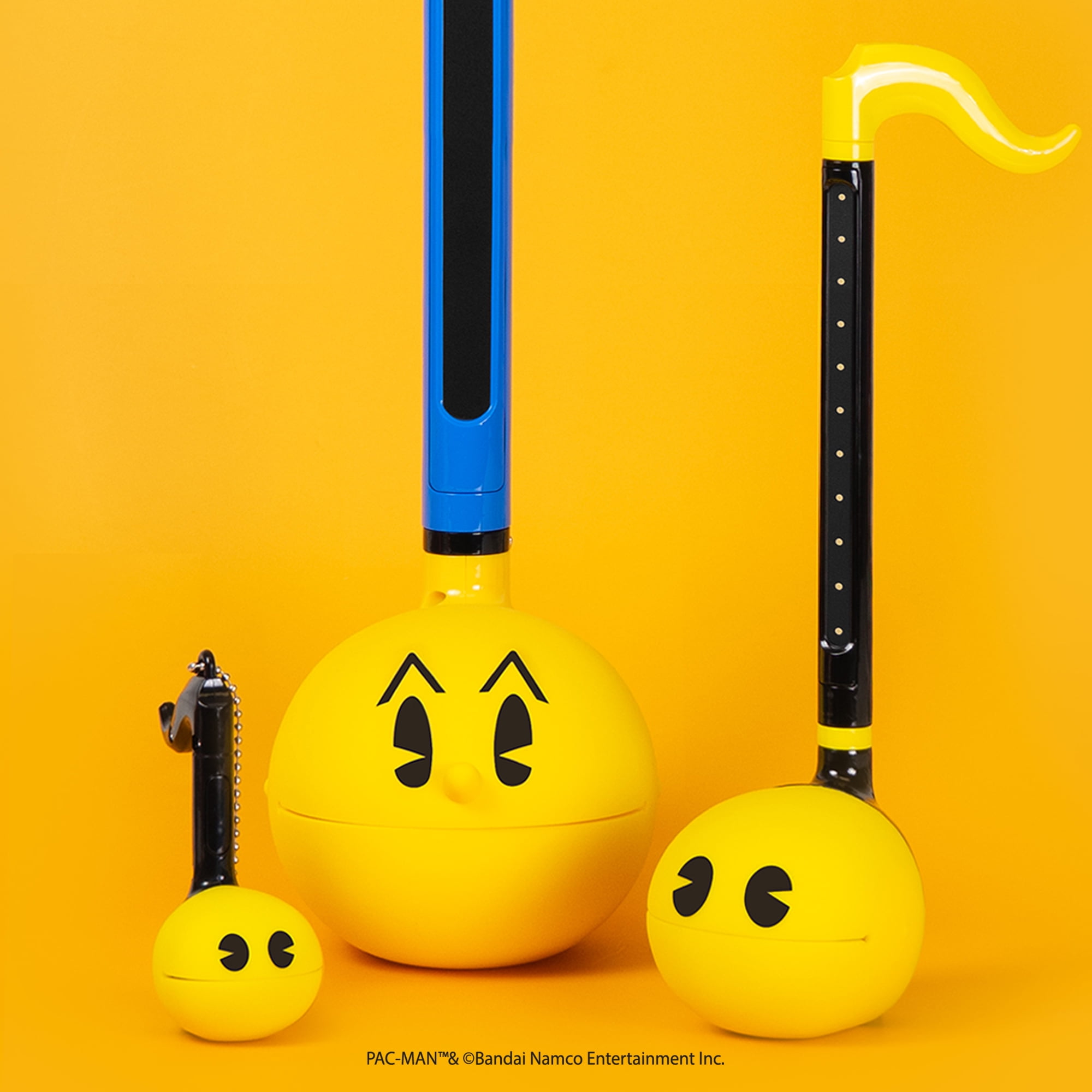 Otamatone Deluxe PAC-MAN Electronic Musical Instrument for Adults Portable Synthesizer Digital Electric Music from Japan by Maywa Denki Cool Stuff Gifts [English Instructions]
