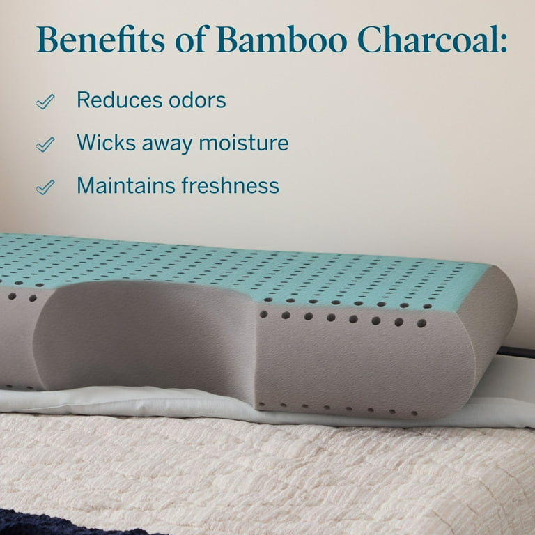 Charcoal infused pillow benefits discount