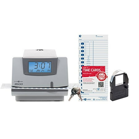 Clock Stamp - Pyramid 3500 Multi-Purpose Time Clock and Document Stamp - Made in the USA