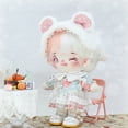 thumbnail image 4 of Doll Naked Cotton Comfortable Soft Adorable Rose Lace Dressing Colorful Hair BandWave Point Doll's Accessories Girls As Shown Naked Doll, 4 of 9