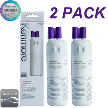 Kenmore 9081 Refrigerator water filter Replacement ,Compatible with Kenmore Water Filter 46-9081 9081 46-9930 9930 Filter 2 Pack