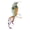 Green, variant on Fashionable Enameled Bird Lapel Pin Brooch Alloy Clasp Jewelry Gift Chest Ornament For Backpacks Hats Blazers