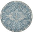 thumbnail image 3 of Nourison Tranquil Persian Farmhouse Lt.Blue/Ivory 4' x round Area Rug, (4' Round), 3 of 9