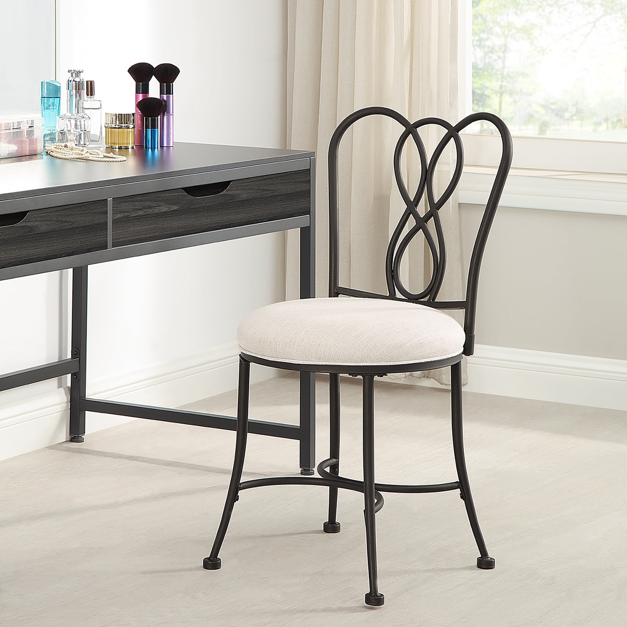 Ikea Stool, black 1428.17529.22 - Walmart.com