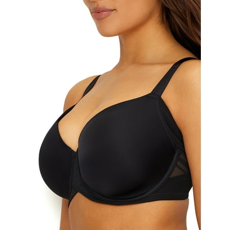 

Paramour Womens Marvelous Side Smoothing T-Shirt Bra Style-245033