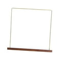 thumbnail image 3 of Xuanheng Countertop Necklace Display Stand Rack Metal Frame Hanging Bar Jewelry Organizer S, 3 of 8