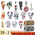 thumbnail image 2 of Disney Marvel 100%925 Silver Charm Beads For Original Pandora Bracelet Avengers Charm Star Wars Jewelry Hot Sale NewChina Gao Jinjia LED, 2 of 2